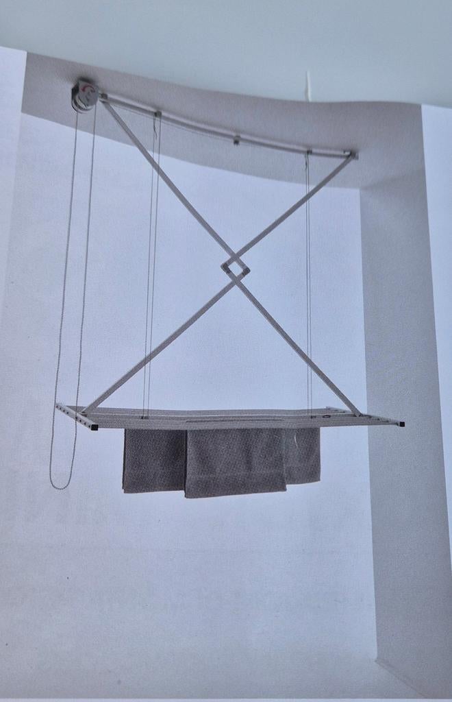 Séchoir de plafond pliable peu encombrant (NOUVEAU), Enlèvement ou Envoi, Neuf