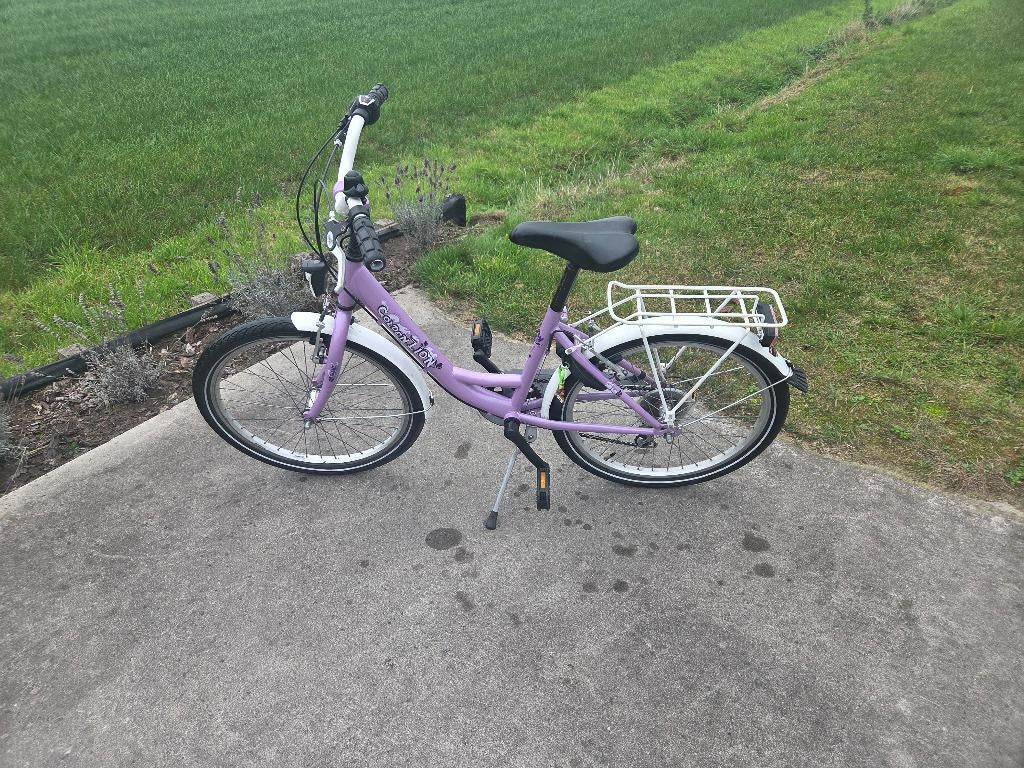 Meisjesfiets 22 inch, Vélos & Vélomoteurs, Vélos | Filles, Vitesses, Comme neuf, Enlèvement, 22 pouces