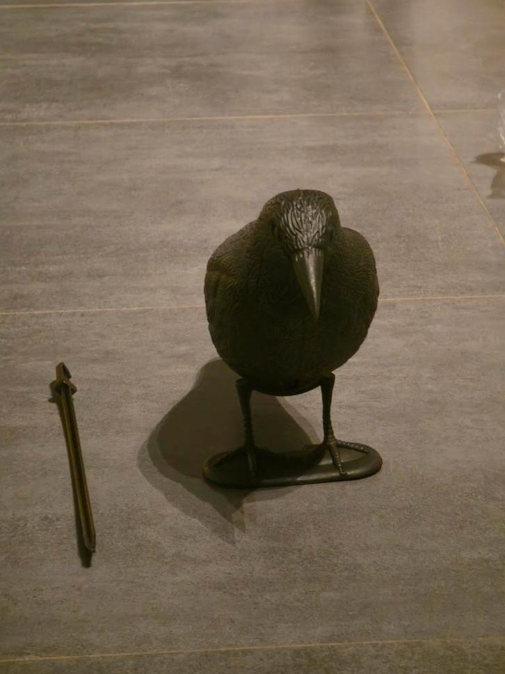 Vogelverschrikker - Kraai, Verzamelen, Poppenhuizen en Toebehoren, Ophalen of Verzenden
