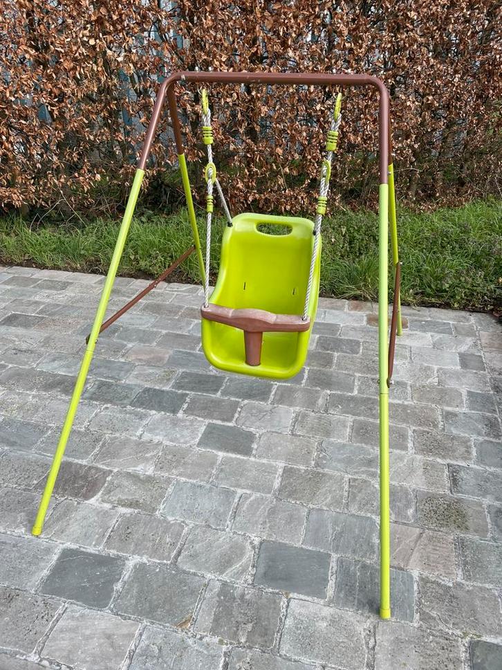 Baby schommel 6-24 maand, tot 15kg, Kinderen en Baby's, Speelgoed | Buiten | Speeltoestellen, Gebruikt, Schommel, Ophalen