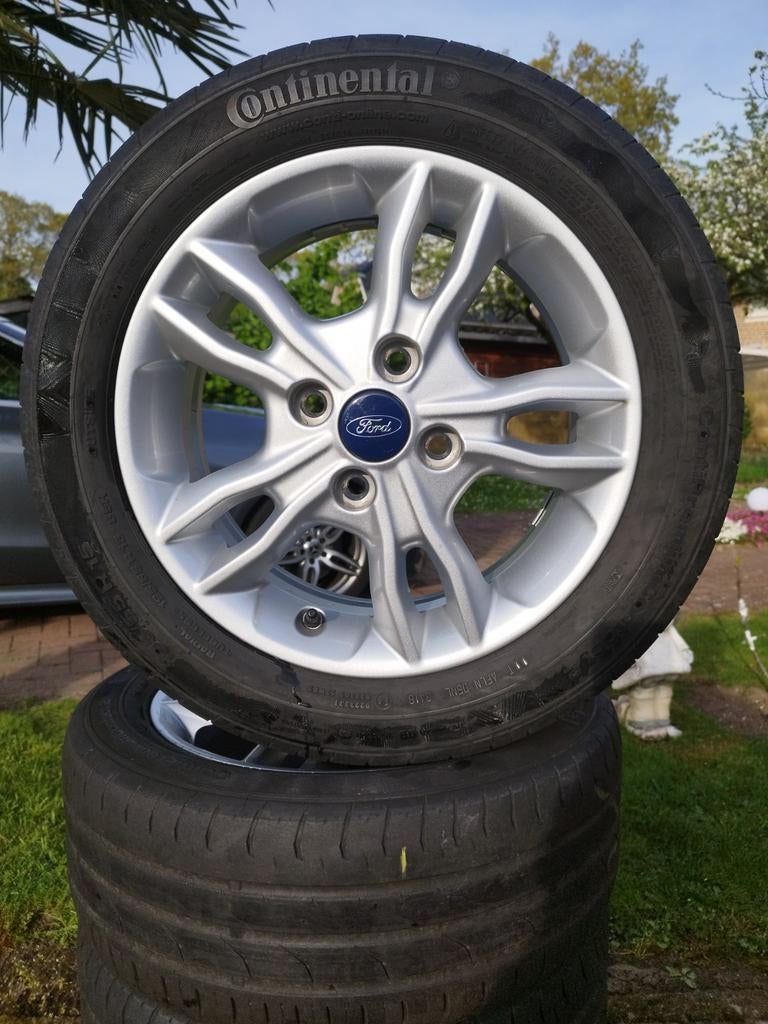 Pneus d'été Continental 195/55/R15 originaux pour Ford Fiest, 15 pouces, Véhicule de tourisme, Pneus été, Pneu(s)