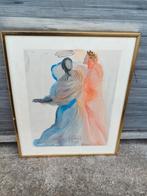 Lithographie signe Salvador Dali, Antiquités & Art, Art | Lithographies & Sérigraphies, Enlèvement ou Envoi