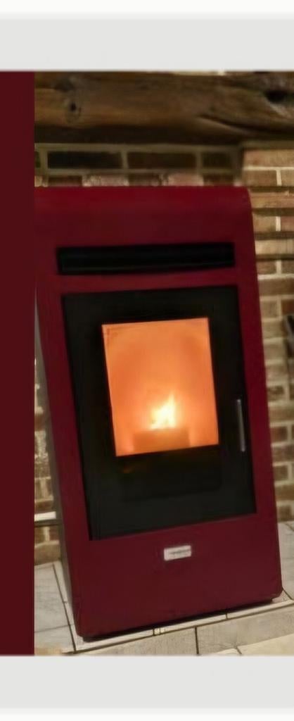 Angelli kachel, Enlèvement, Poêle à granulés