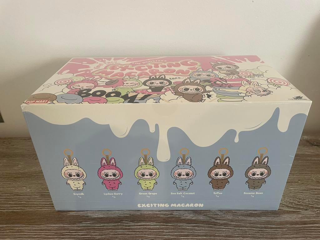 POP MART Labubu Exciting Macaron – Blind Box – Sealed, Collections, Jouets miniatures, Enlèvement ou Envoi, Neuf