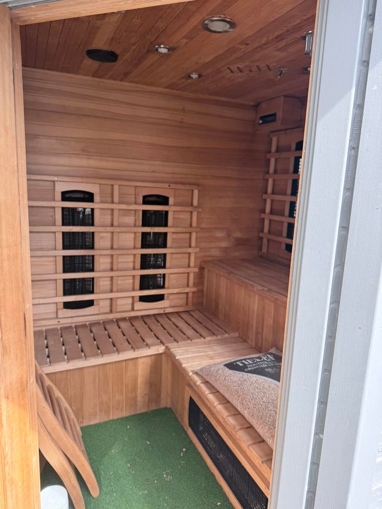 Infrarood cabine gratis omschrijving goed lezen!!!, Sport en Fitness, Sauna, Gebruikt, Infrarood, Ophalen