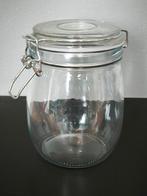 Bocal en verre hermétique avec fermeture levier métallique, Enlèvement ou Envoi, Neuf