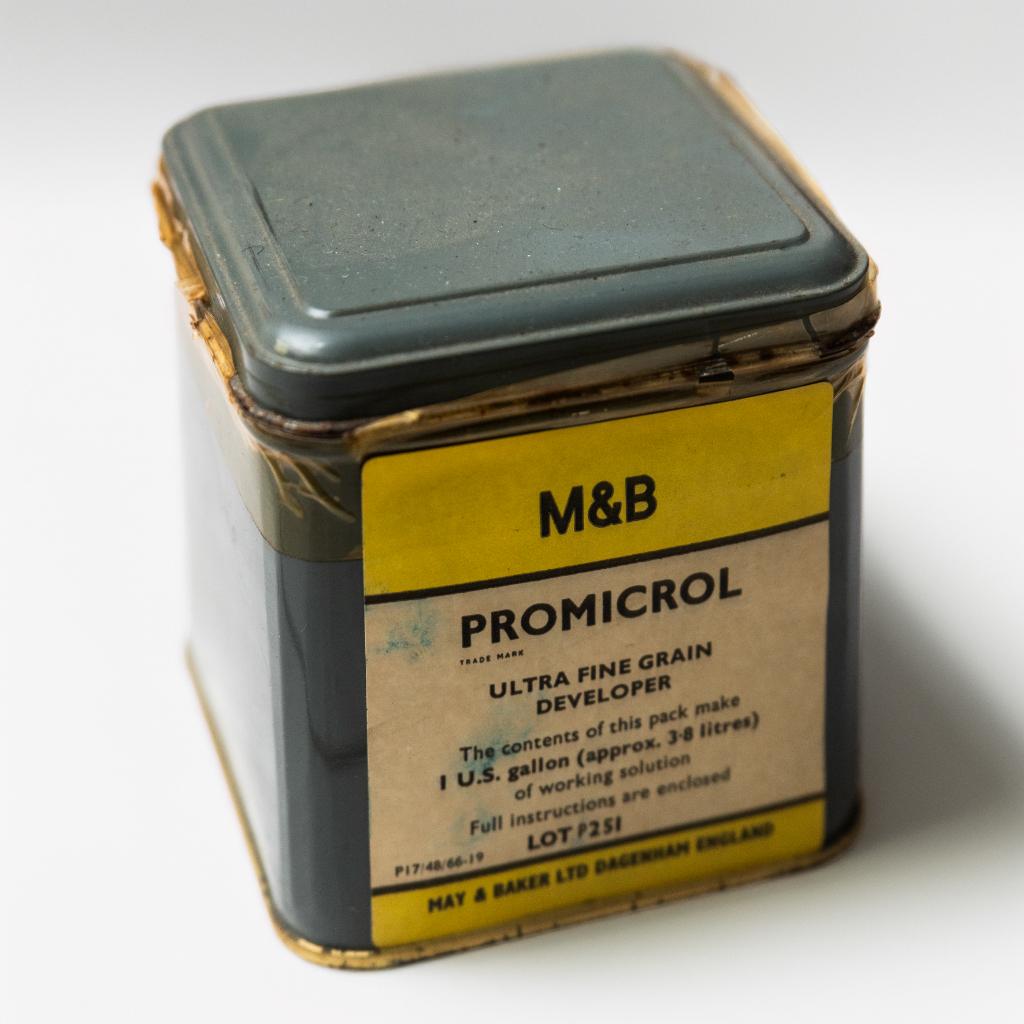 MB Promicrol Vintage doosje poederontwikkelaar, Ophalen of Verzenden, Niet werkend, Doka-onderdelen