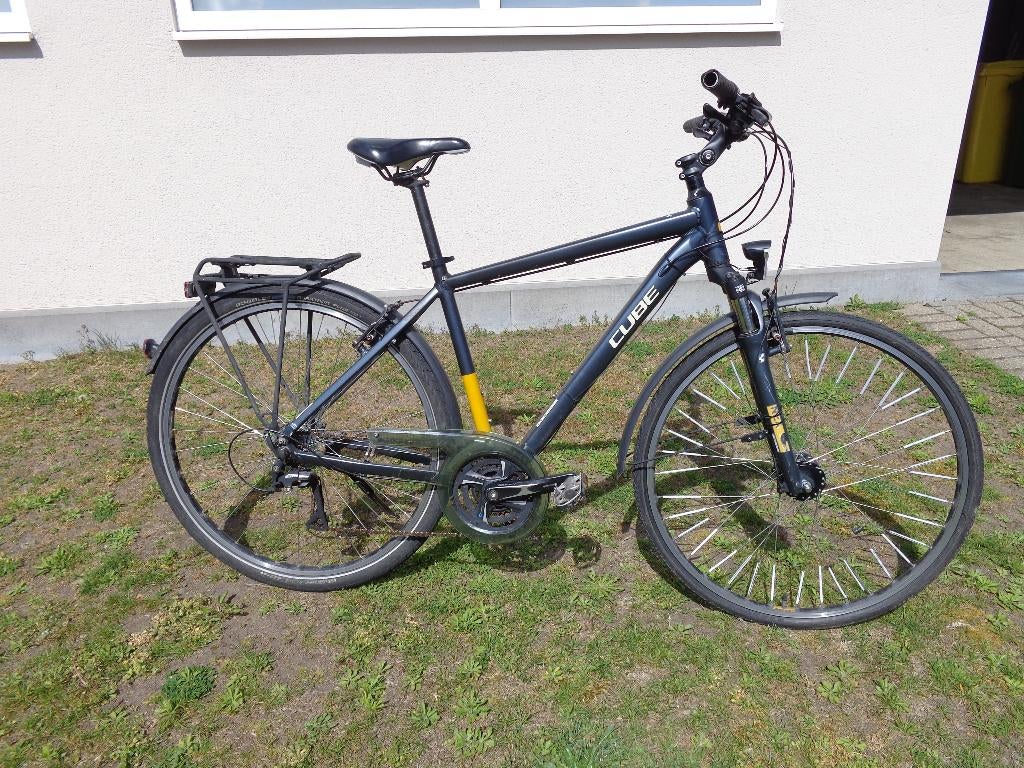 alu jongensfiets CUBE TOURING maat 50, Fietsen en Brommers, Versnellingen, Zo goed als nieuw, Cube, Ophalen