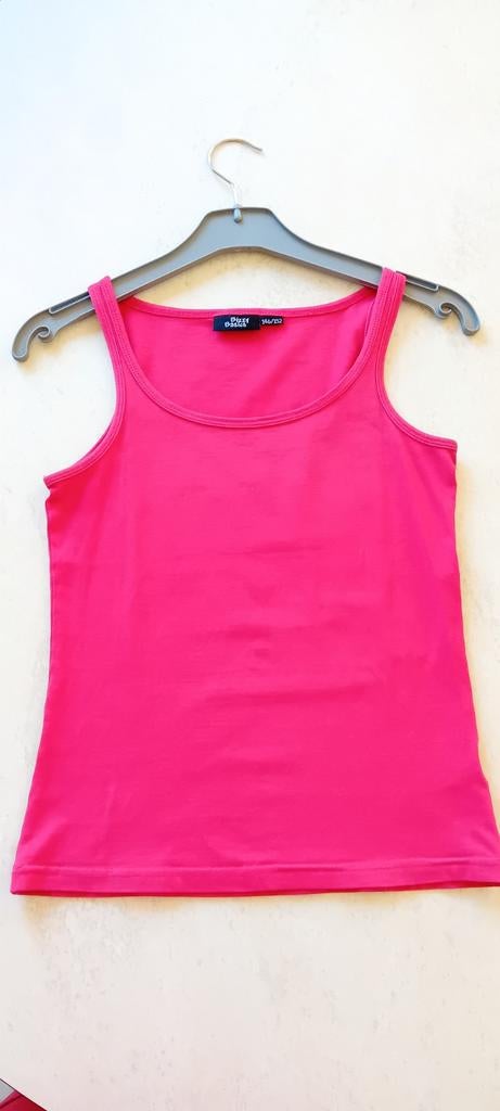 Fuchsia tanktop maat 146/152, Kinderen en Baby's, Kinderkleding | Maat 146, Nieuw, Meisje, Overige typen, Ophalen of Verzenden