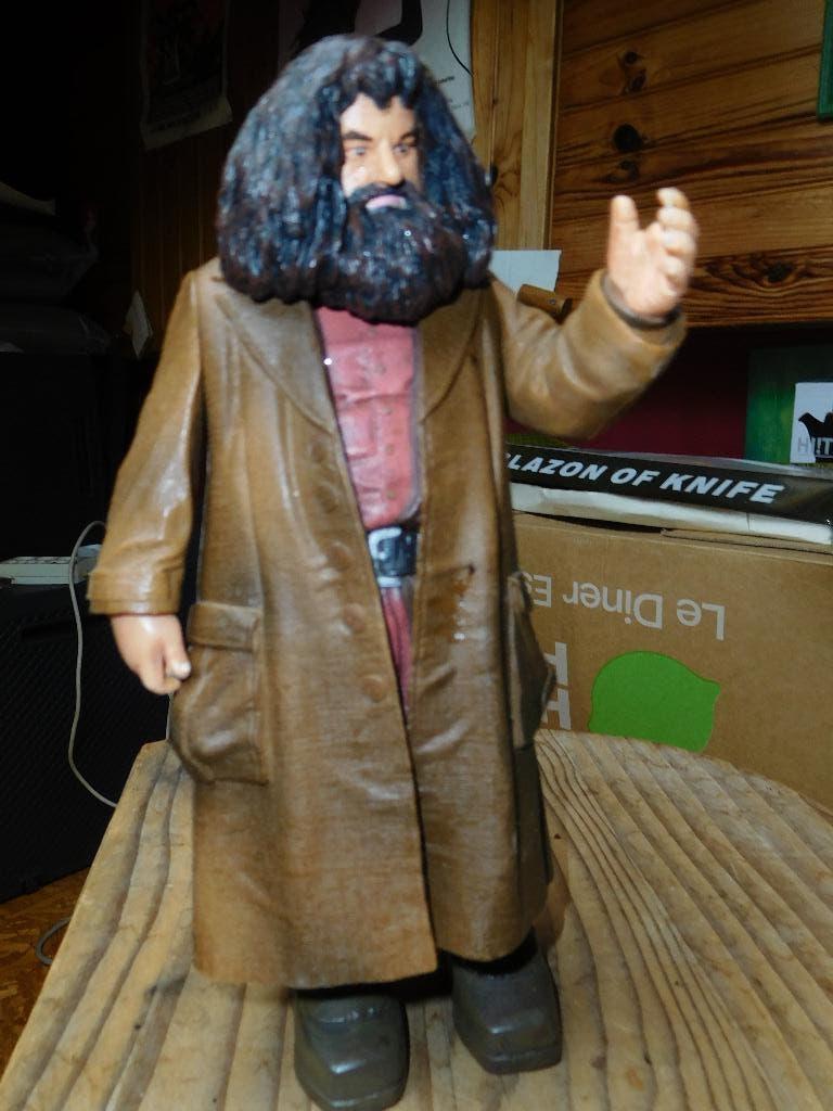 Figurine Mattel Personnage Harry Potter RUBEUS HAGRID 23 cm, Collections, Harry Potter, Enlèvement ou Envoi, Comme neuf, Figurine