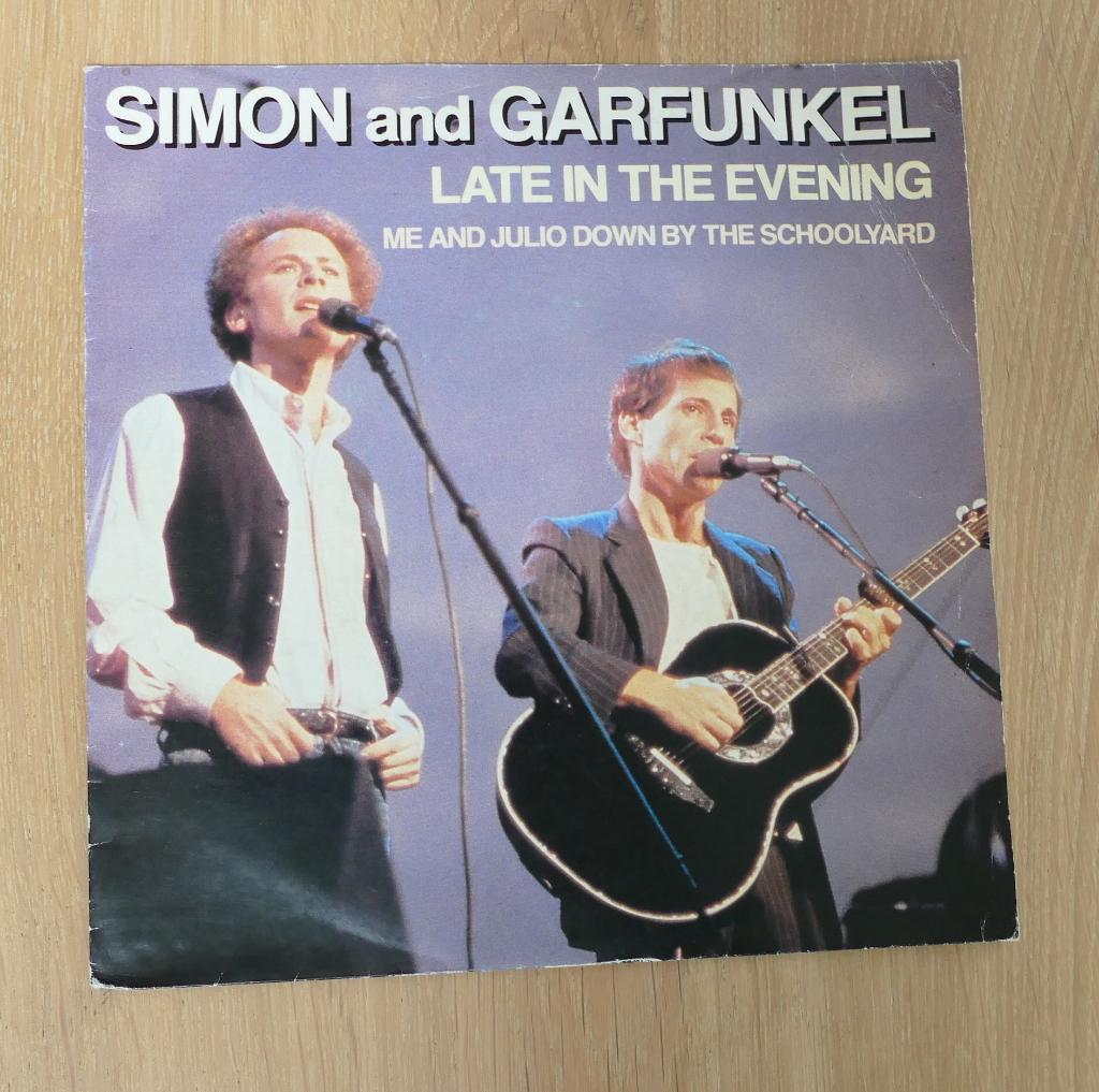 7"  Simon & Garfunkel ‎– Late In The Evening, Cd's en Dvd's, Vinyl Singles, Gebruikt, 7 inch, Single, Ophalen of Verzenden