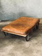 banquette cuir  vintage, Antiquités & Art, Enlèvement