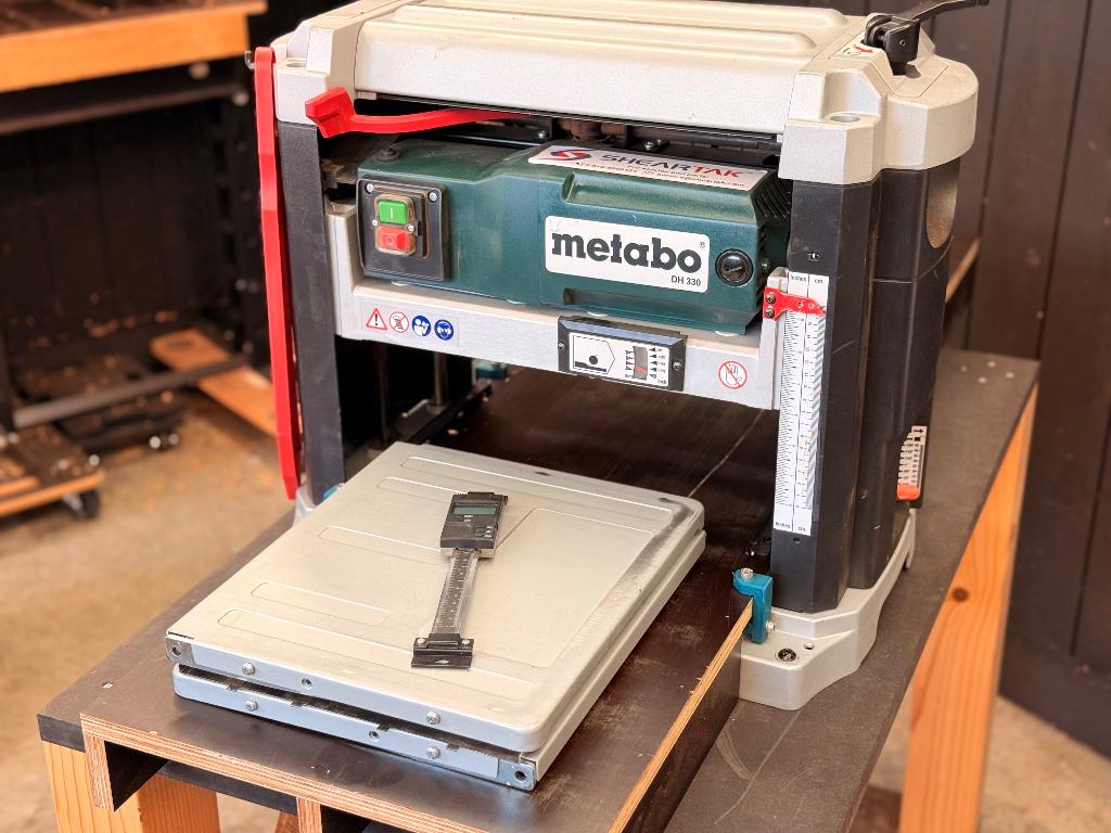 Metabo DH 330 + spiraalmes upgrade vandiktebank, Ophalen, Gebruikt, Elektrisch