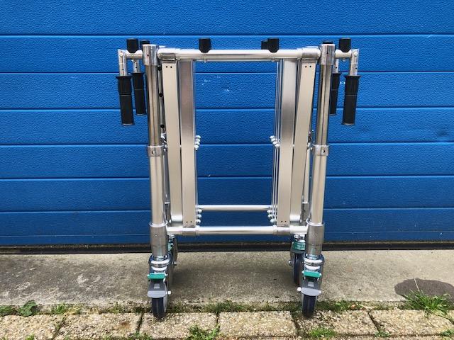 Aluminium schaarwagen of baarwagen 14,5 kilo nieuw, Divers, Orthèses, Neuf, Enlèvement ou Envoi