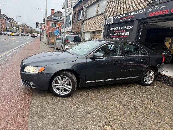 Volvo S80 2.0D D4 163Pk Automatique Cuir Xenon Navi, Autos, Volvo, Entreprise, Achat, S80, ABS, Airbags, Air conditionné, Alarme