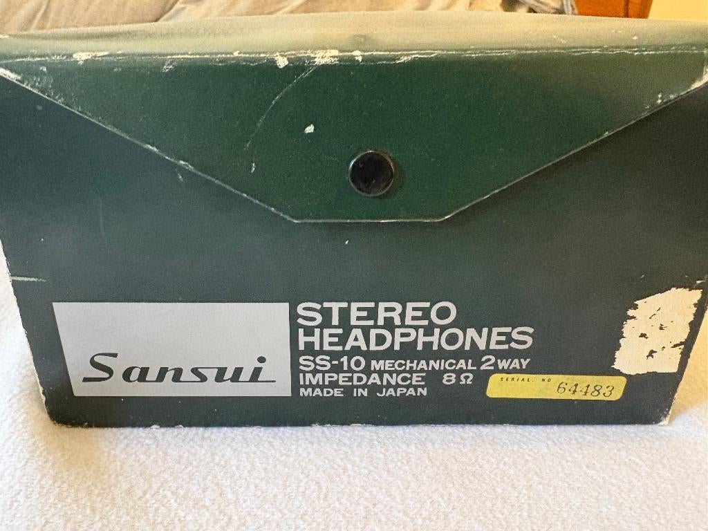 Vintage Sansui Hoofdtelefoon, Enlèvement ou Envoi, Comme neuf