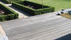 houten terras, Tuin en Terras, Ophalen, Gebruikt, Hout