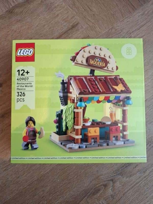 LEGO Restaurants van de wereld Mexico GWP (nieuw verzegeld), Neuf, Lego, Ensemble complet, Pièces supplémentaires incluses