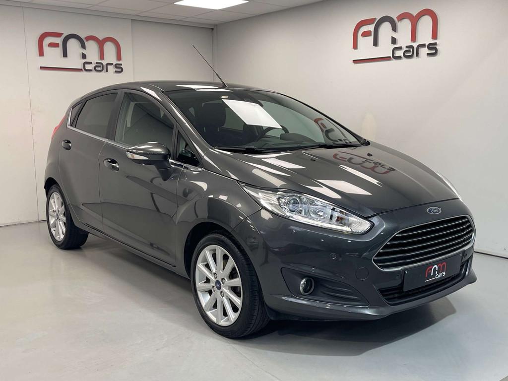Ford Fiesta 1.0 EcoBst 81.000km bwj2017 1ste eigenaar Garant, Argent ou Gris, Achat, 998 cm³, Entreprise