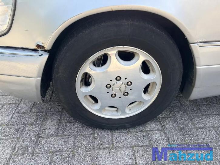 MERCEDES S KLASSE W140 Velgen 5x112 66.6 16 inch, Auto-onderdelen, Banden en Velgen, Band(en), Gebruikt
