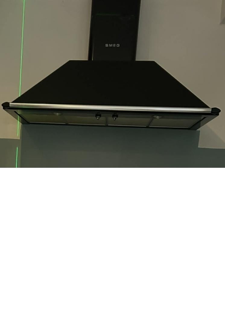 Dampkap SMEG KT110 zwart, Ophalen