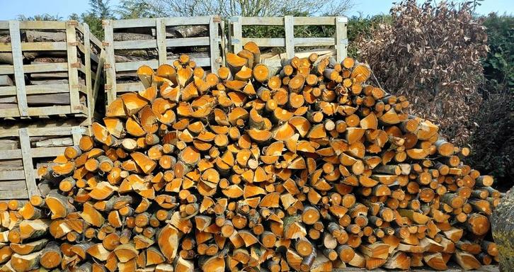 Brandhout Kers, Tuin en Terras, Brandhout, Eikenhout, Ophalen of Verzenden