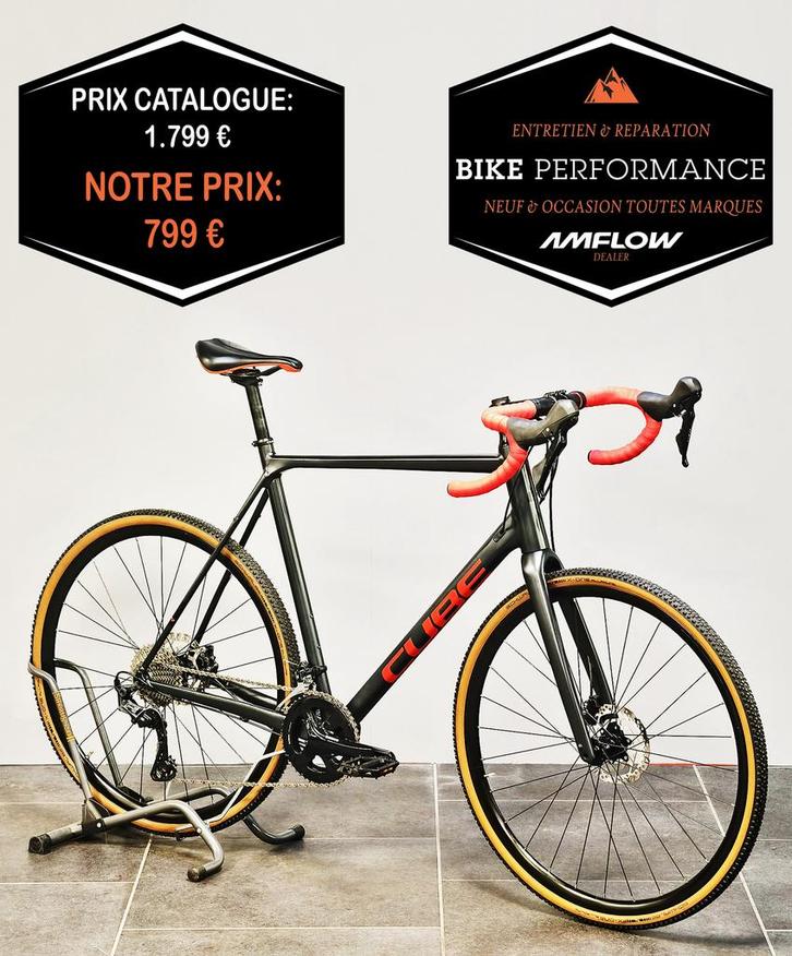 CUBE Cross RACE PRO (2023) CX Gravel, Vélos & Vélomoteurs, Vélos | Vélos de course, Comme neuf, Enlèvement