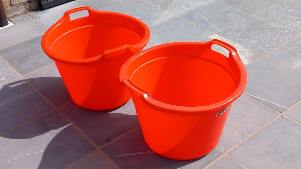 Kuip curver, Ophalen, Gebruikt, Kunststof, Met handgreep