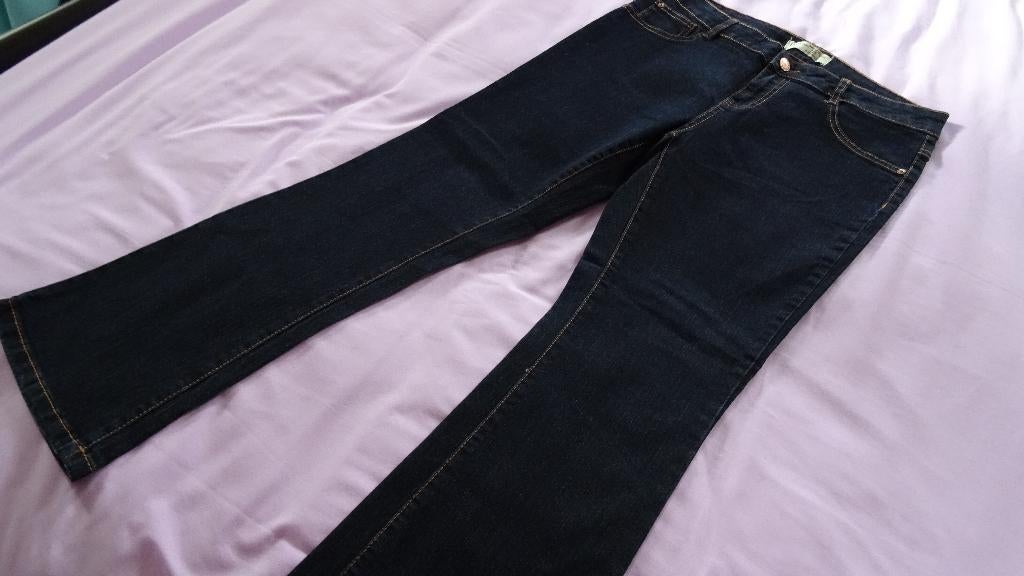 BROEK JEANS CLOCKHOUSE, Kleding | Dames, Spijkerbroeken en Jeans, Ophalen of Verzenden, Gedragen, Blauw, W30 - W32 (confectie 38/40)