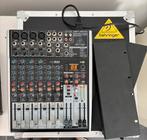 Behringer XENYX 1204USB Mixer + 2 inbouwpl voor 19 inch rack, Muziek en Instrumenten, Ophalen of Verzenden, Zo goed als nieuw