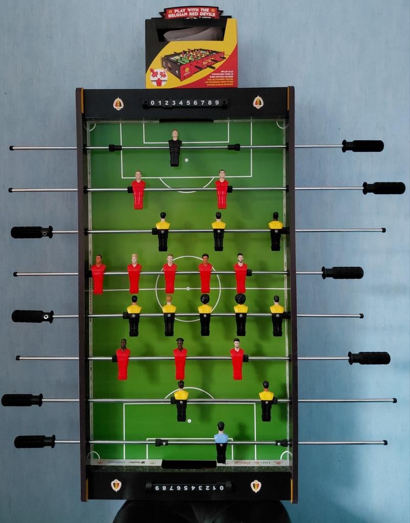 Baby-foot diables rouges belgique, Enfants & Bébés, Enlèvement, Utilisé