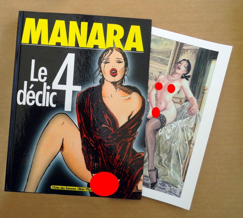 Le déclic T4 + XL - Manara - EO2001 - L'Écho des Savanes, Livres, BD, Envoi
