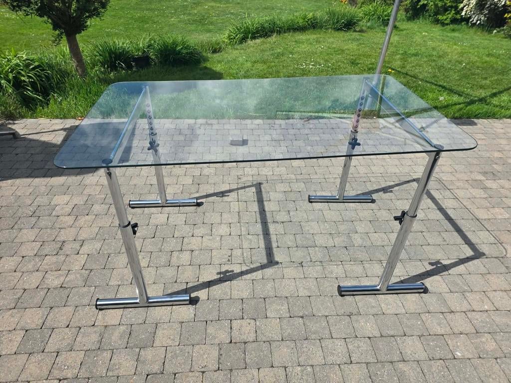 Très beau bureau Ikea Galant livraison gratuite, Enlèvement, IKEA, Verre