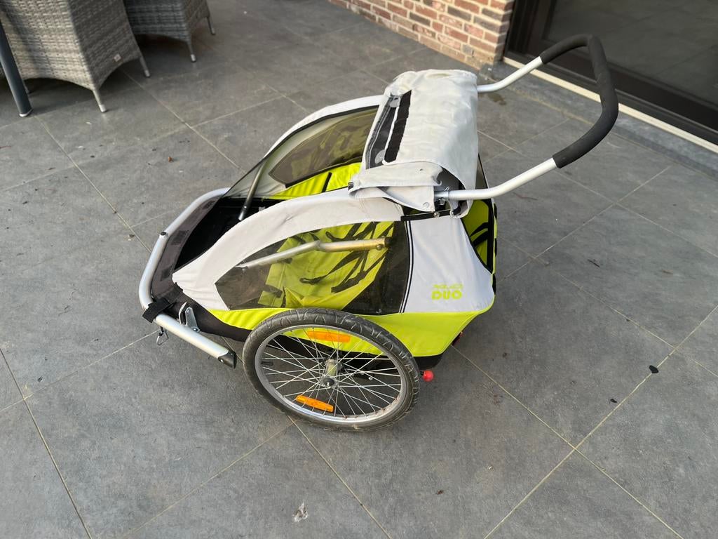 Fiets- en wandelkar XLC, Fietsen en Brommers, Fietsaccessoires | Aanhangwagens en Karren, Ophalen, Zo goed als nieuw