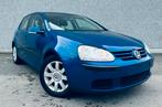 Volkswagen Golf V 1.4 benzine-AIRCO-5 DEURS-CARPLAY-GEKEURD!, Auto's, Stof, Zwart, 4 cilinders, Blauw