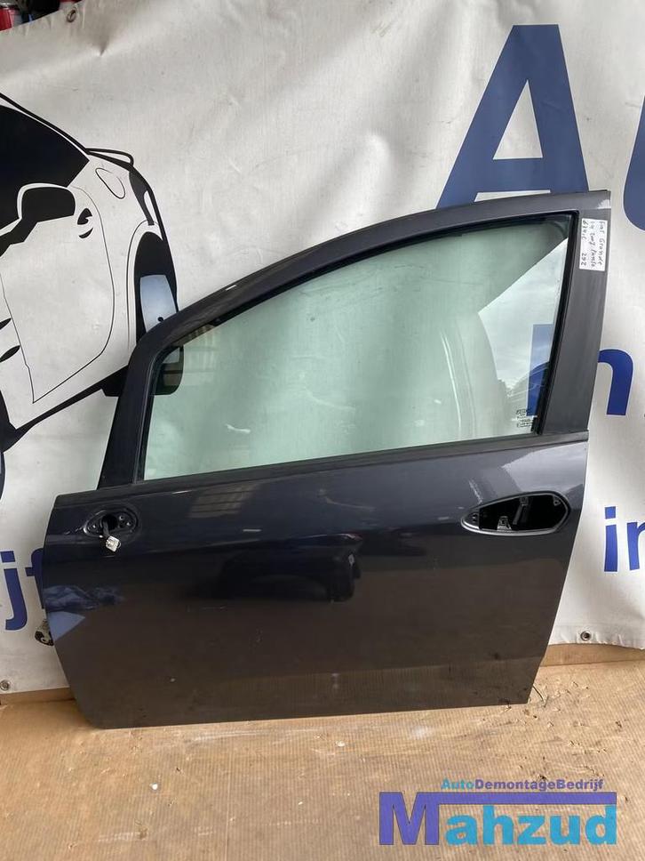 FIAT GRANDE PUNTO 199 grijs 634,C Links voor deur portier, Autos : Pièces & Accessoires, Carrosserie & Tôlerie, Porte, Fiat, Avant