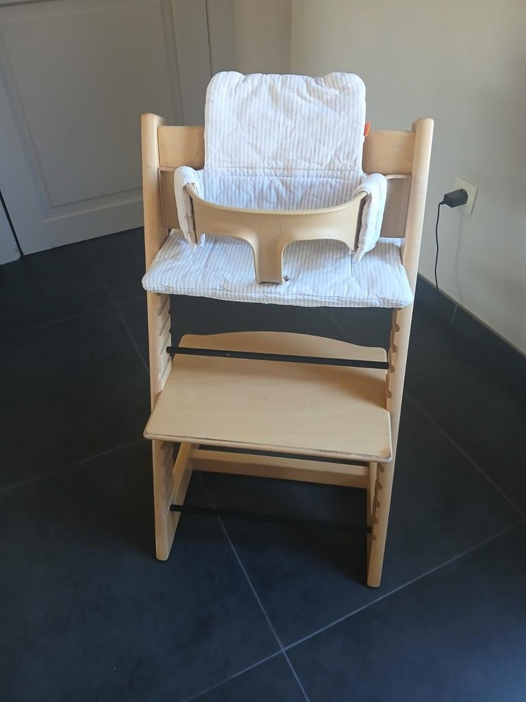 Tripp trapp Stokke meegroeistoel, Ophalen, Gebruikt, Meegroeistoel, Stoelverkleiner