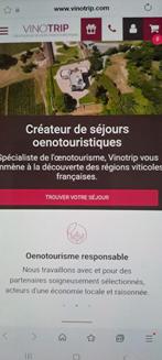 Séjour et/ou activité oenologique, Vacances