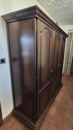 3 deurs kast kleerkast massief hout, Huis en Inrichting, Ophalen