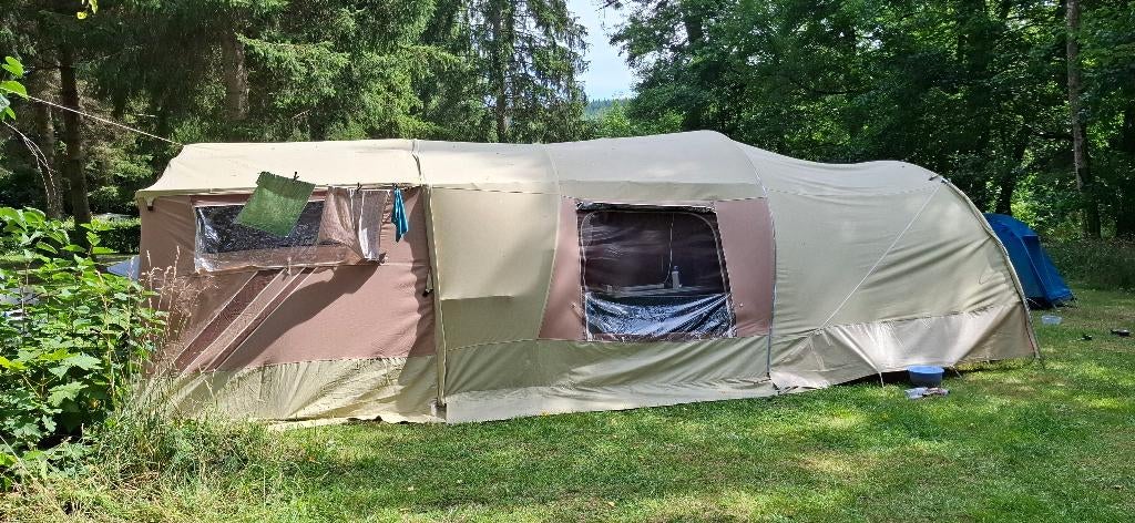 vouwwagen raclet safari 2012, Caravanes & Camping, Enlèvement, Jusqu'à 6, Raclet