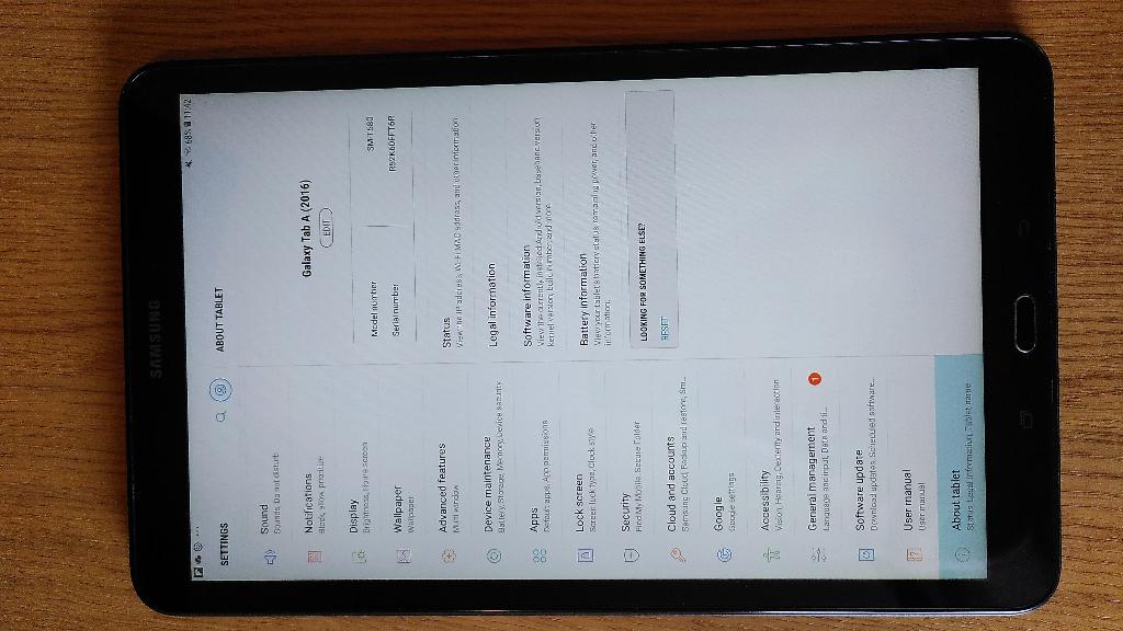 Samsung Galaxy Tab A6 2016, Informatique & Logiciels, Android Tablettes, Comme neuf, Wi-Fi, 10 pouces, 32 GB, GPS, Mémoire extensible