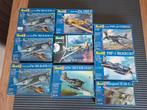 Lot Revell WWII Vliegtuigen 1/72 (9 stuks), 1:72 tot 1:144, Revell, Nieuw, Ophalen of Verzenden