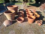 Lot vorstvrije terracotta bloempotten, Tuin en Terras, Ophalen, Terracotta