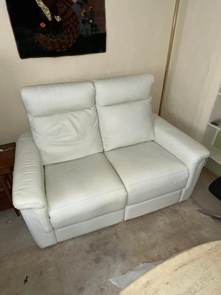 Chateau d'Aix bank voor 2 personen met afstandsbedieningen, Huis en Inrichting, Zetels | Zetels, Ophalen, Gebruikt, Hoekbank, Tweepersoons