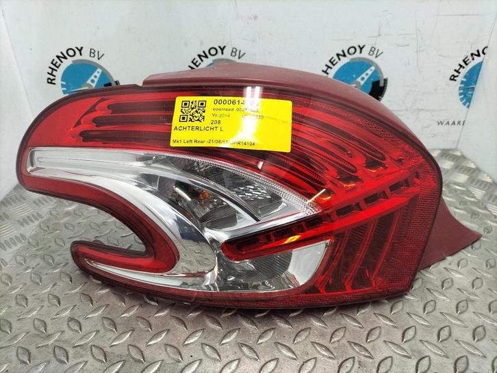 PEUGEOT 208 1.0 VTi Access  ACHTERLICHT L 2014, Autos : Pièces & Accessoires, Éclairage, Utilisé, ARN reconnu, Stiba membre, Reconnu durable