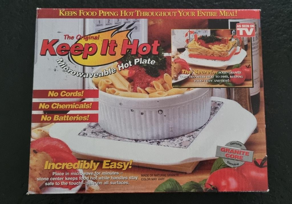 Keep It Hot microgolf warmteplaat, Ophalen of Verzenden, Nieuw