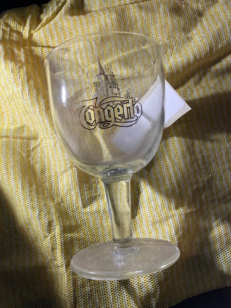 Bierglas Tongerlo, Verzamelen, Biermerken, Ophalen, Zo goed als nieuw, Glas of Glazen
