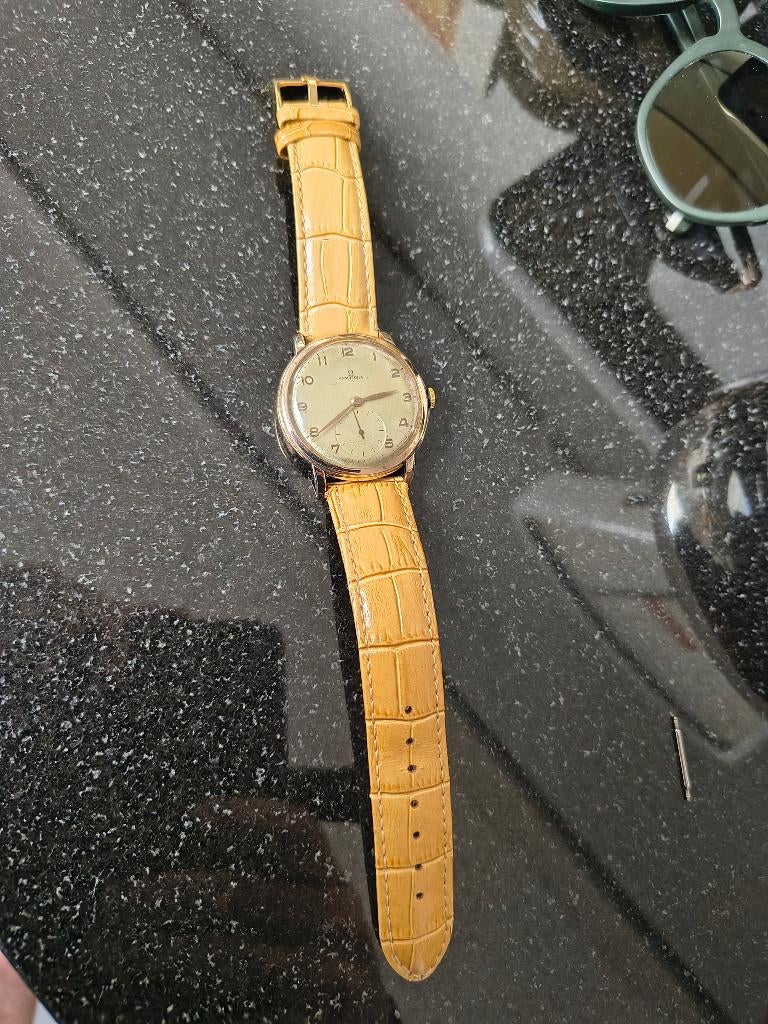 Omega ancienne de 39mm!!!, Montre-bracelet, 1930 à 1960, Or, Enlèvement
