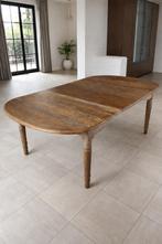 Eettafel, Huis en Inrichting, Tafels | Eettafels, Ophalen, Gebruikt, Landelijk, Vijf personen of meer
