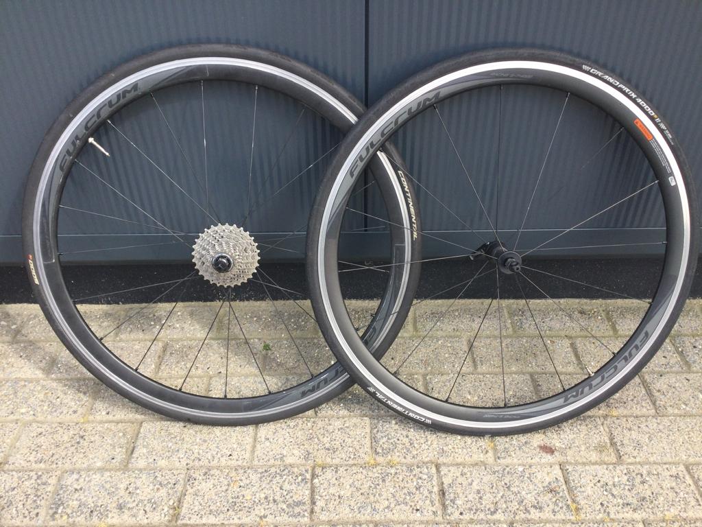 Set Fulcrum wielen, Fietsen en Brommers, Fietsonderdelen, Wiel, Fulcrum, Gebruikt, Ophalen of Verzenden